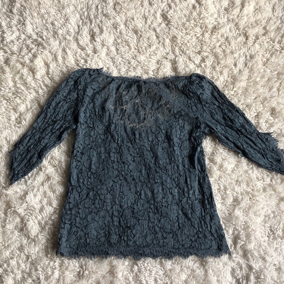 Brand New Rebecca Taylor lace top size 4 - Picture 6 of 6